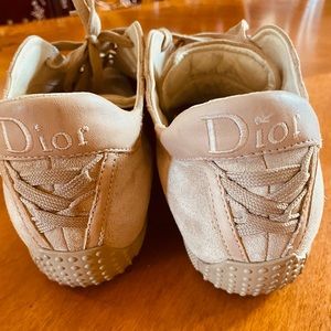 Christian Dior Suede Low Top Sneakers
